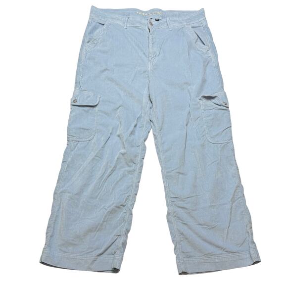 American Eagle Outfitters Denim - Women's American Eagle Outfitters cargo corduroy baggy skater jeans size 36x29